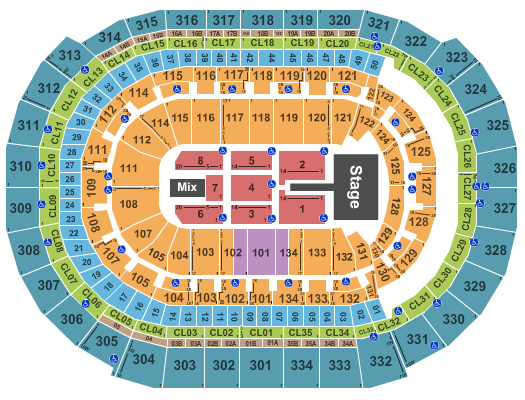 Amerant Bank Arena Demi Lovato Seating Chart
