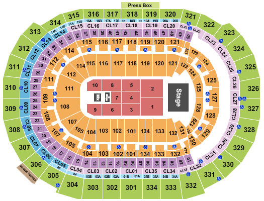 Amerant Bank Arena For King and Country Seating Chart