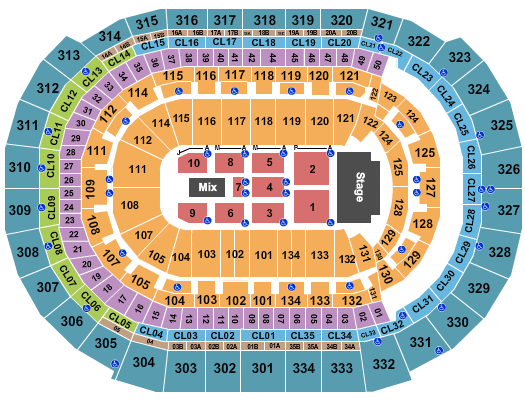 Amerant Bank Arena Luis Miguel Seating Chart