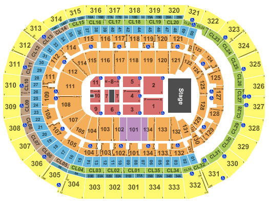 Amerant Bank Arena Neil Diamond Seating Chart