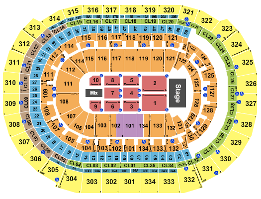 Amerant Bank Arena Phil Collins Seating Chart