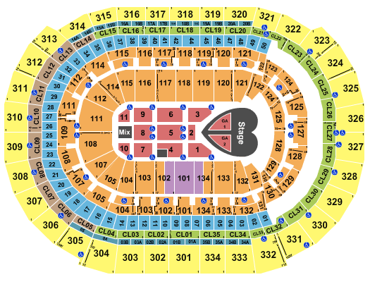 Amerant Bank Arena Pink Seating Chart