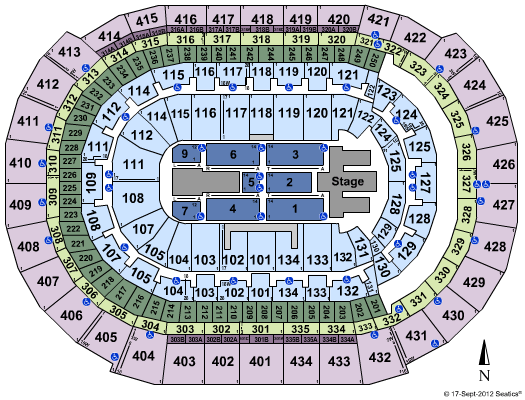 Amerant Bank Arena Rihanna Seating Chart