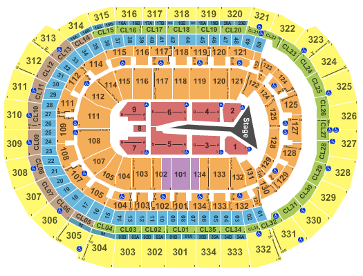 Amerant Bank Arena The Weeknd Seating Chart