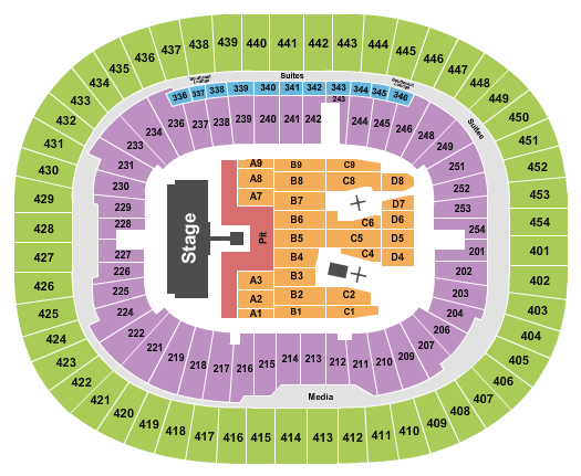 BC Place Stadium AC/DC 1 Seating Chart