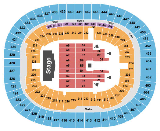 BC Place Stadium Seating Chart