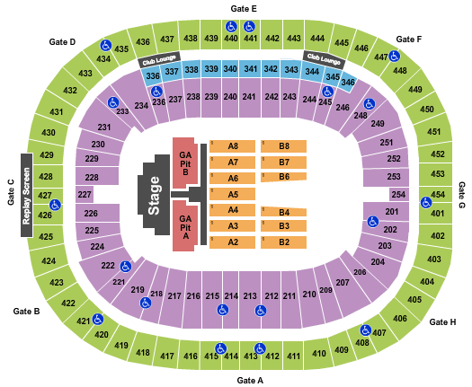 BC Place Stadium Luke Bryan Seating Chart