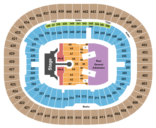 BC Place Stadium Rolling Stones 2 Seating Chart