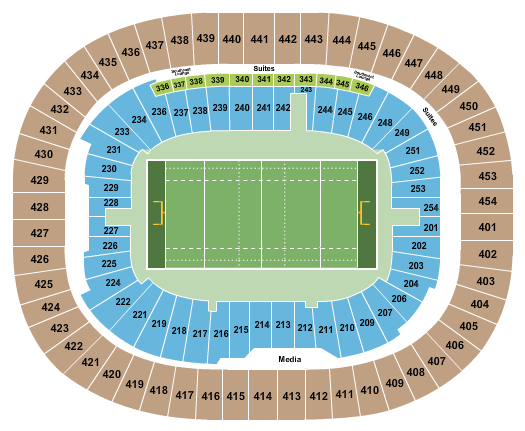 BC Place Stadium Rugby 2 Seating Chart