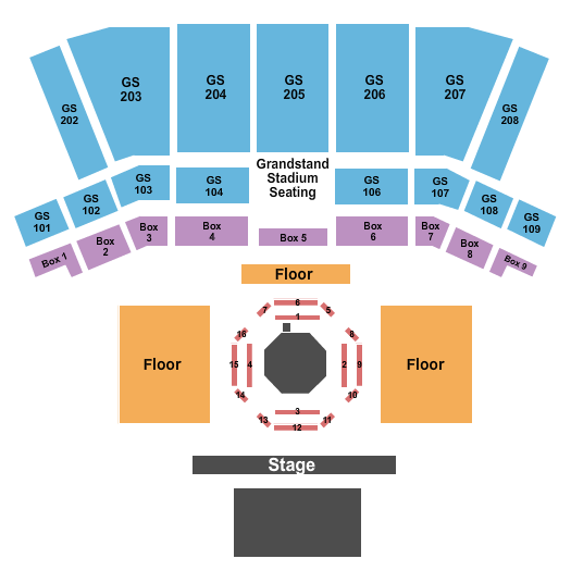 BECU Live at Northern Quest Resort & Casino MMA Seating Chart