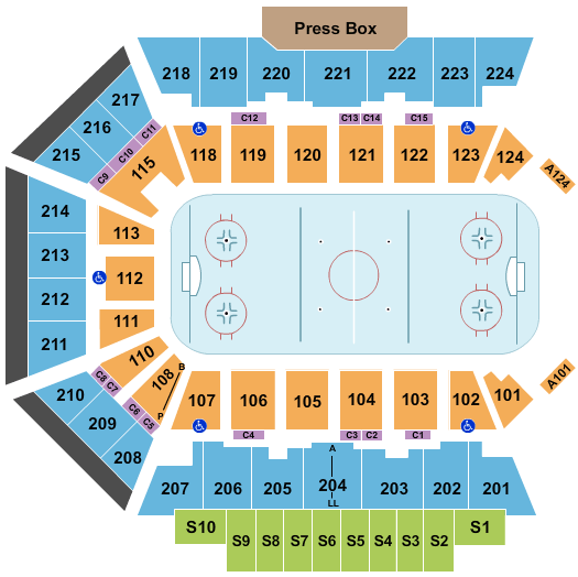 Row Seat Number Bmo Harris Pavilion Seating Chart