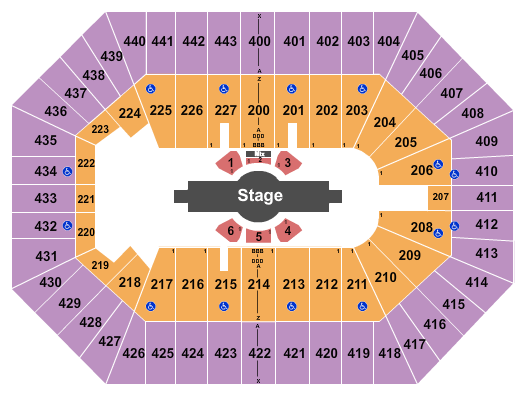 BMO Harris Bradley Center Cirque du Soleil - Corteo Seating Chart