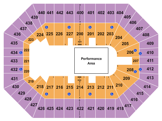 BMO Harris Bradley Center Marvel Seating Chart