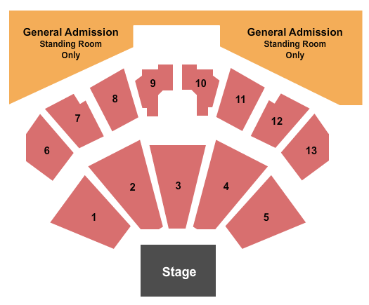 Bmo Harris Pavilion Seating Chart