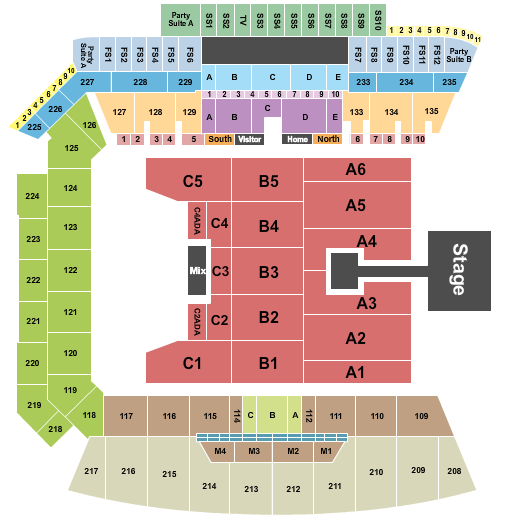 BMO Stadium Ateez Seating Chart