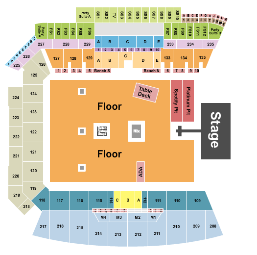 BMO Stadium Seating Chart