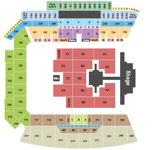 Seventeen BMO Stadium Seating Chart