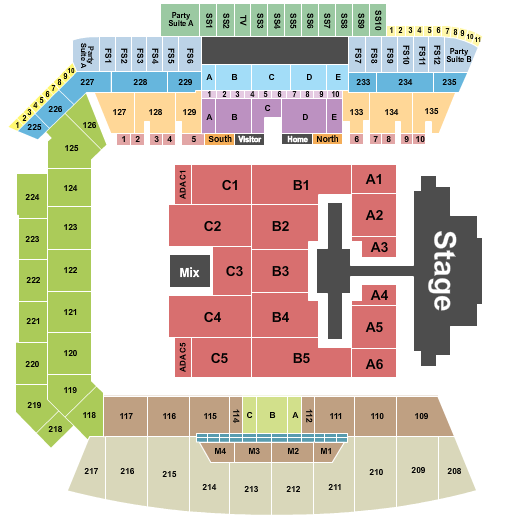BMO Stadium Seventeen Seating Chart
