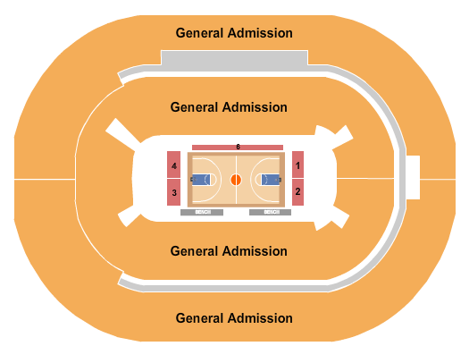 Seatmap for bok center