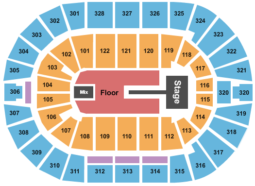 BOK Center Future Seating Chart