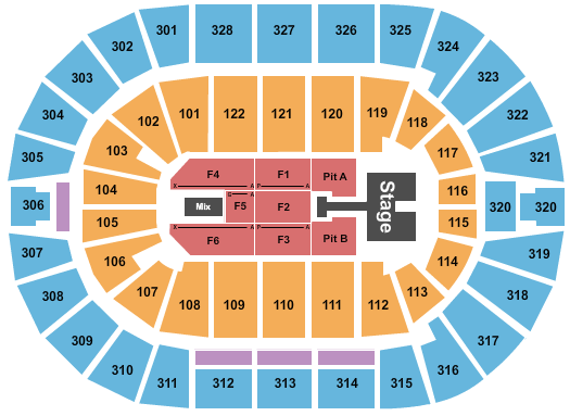 BOK Center Kelsea Ballerini Seating Chart