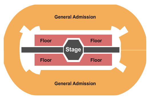 BOK Center MMA Seating Chart