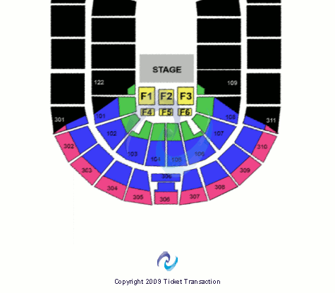 BOK Center Sesame Street Seating Chart