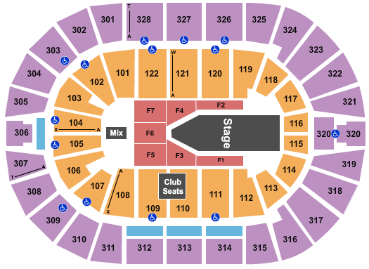 BOK Center The Weeknd Seating Chart