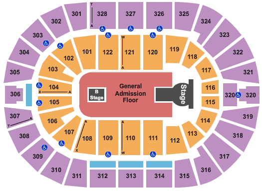 BOK Center Travis Scott Seating Chart