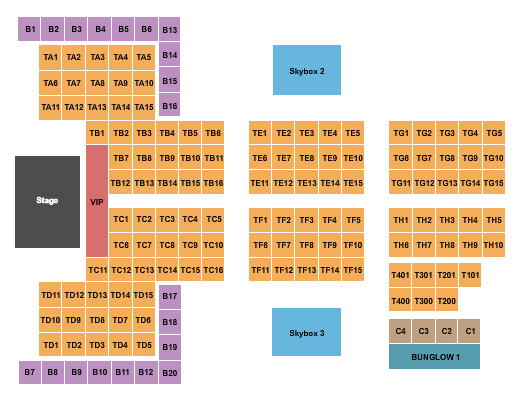 Bada Bing Grille 2 Endstage Tables Seating Chart