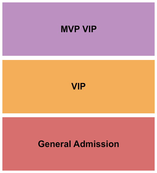 Bader Field GA & VIP Seating Chart