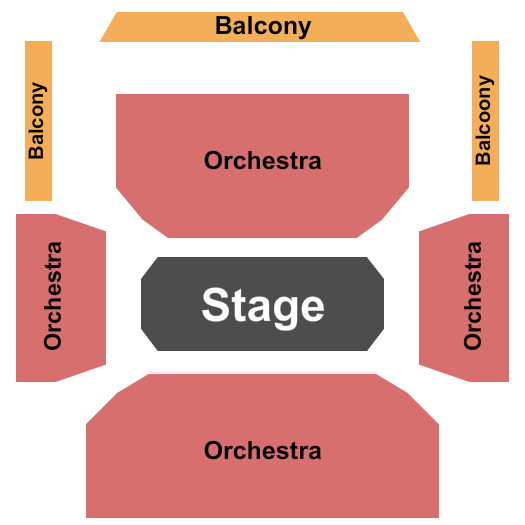 Young Centre for the Performing Arts - Baillie Theatre Stage Center Stage 2 Seating Chart