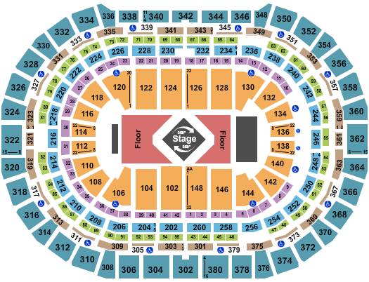 Drake Ball Arena Seating Chart