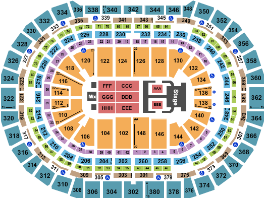 Ball Arena Dude Perfect Seating Chart