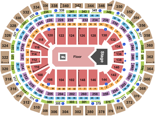 Ball Arena Russ Seating Chart