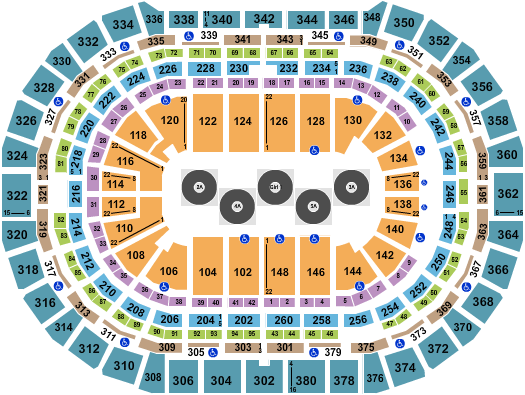 Ball Arena Wrestling 2 Seating Chart