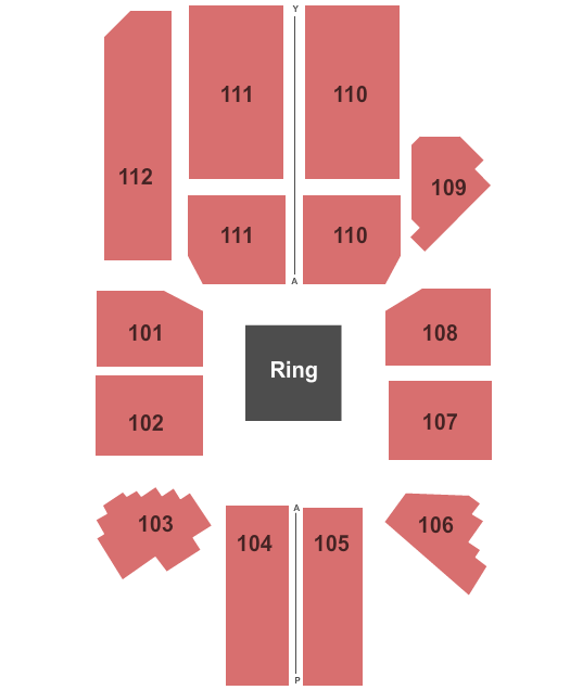 Bally's Casino - Atlantic City Boxing Seating Chart