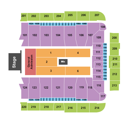 CFG Bank Arena Bruce Springsteen Seating Chart
