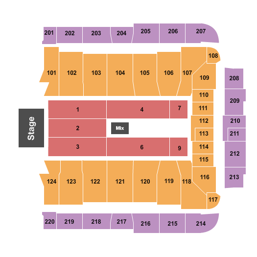 seating chart for CFG Bank Arena - Jeff Dunham 2 - eventticketscenter.com