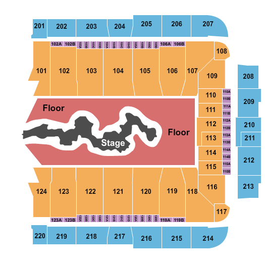 CFG Bank Arena Travis Scott Seating Chart