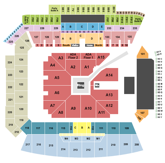 BMO Stadium Boxing Seating Chart