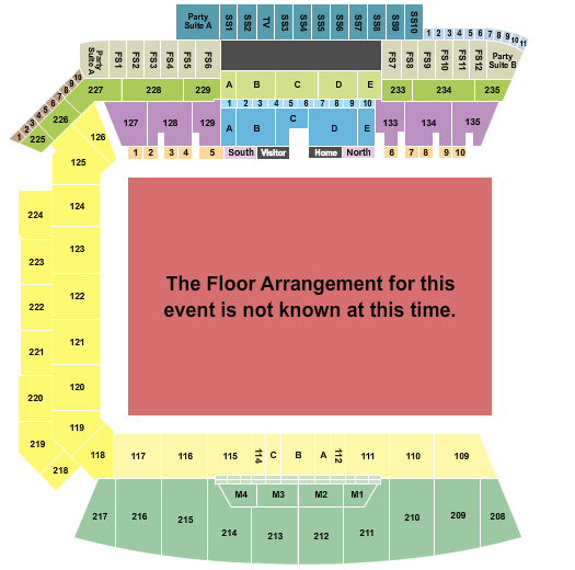 BMO Stadium Generic Field Seating Chart