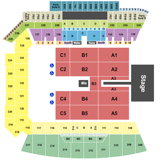 BMO Stadium Maroon 5 Seating Chart
