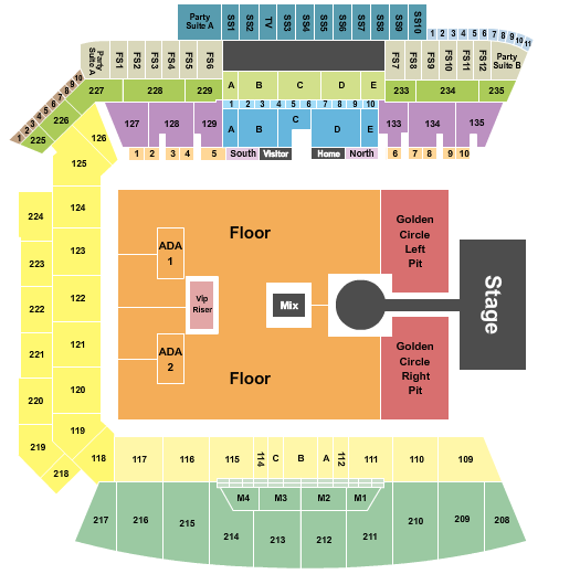 BMO Stadium Swedish House Mafia Seating Chart