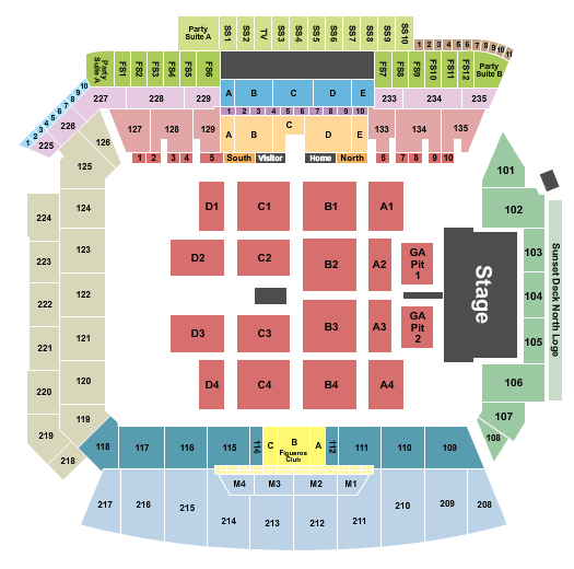 BMO Stadium Wango Tango Seating Chart