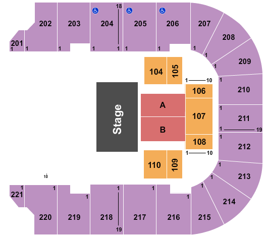 Cadence Bank Arena Alice Cooper Seating Chart