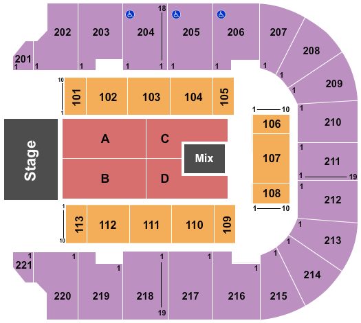 Cadence Bank Arena Lynyrd Skynyrd Seating Chart
