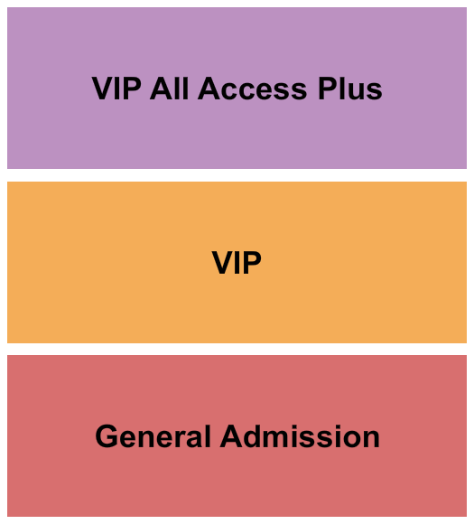 Bandimere Speedway GA & VIP Access Seating Chart