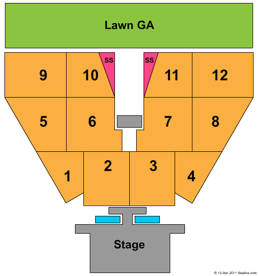 Maine Savings Amphitheater Toby Keith Seating Chart