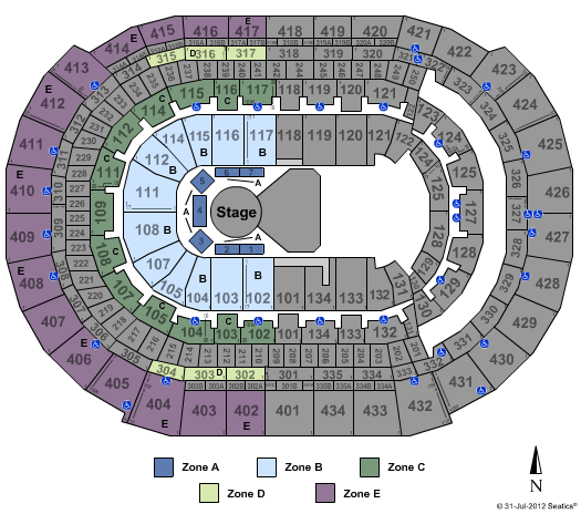 Amerant Bank Arena Dralion Zone Seating Chart